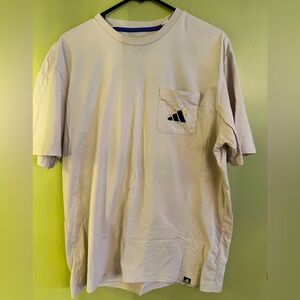 Adidas Tan T-Shirt Large